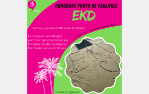Concours photo de vacances EKD