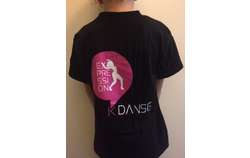 T -Shirt col rond Expression K'Danse